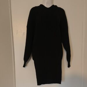 Chic Black Long Sleeve Dress